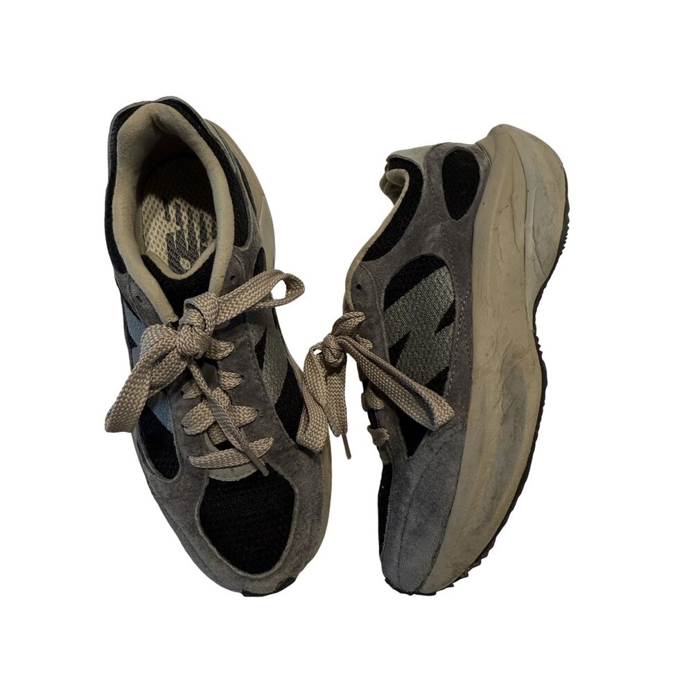 New Balance UWRPDCST Magnet Grey Black Suede Lace-Up Sneakers Size 5.5